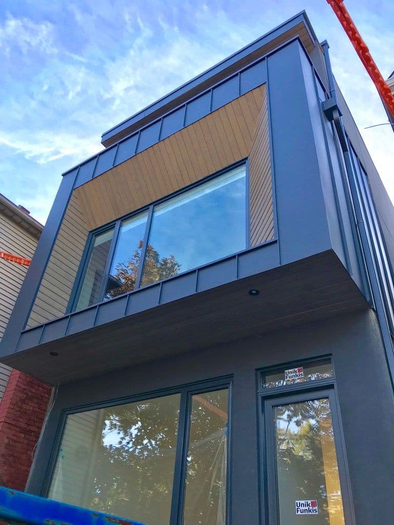 Standing Seam and Maibec Soffit for SteinRegency