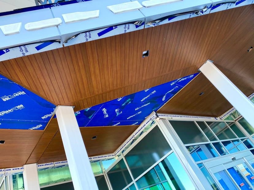 Longboard Soffit and ACM Panel Fascia Installation Orangeville