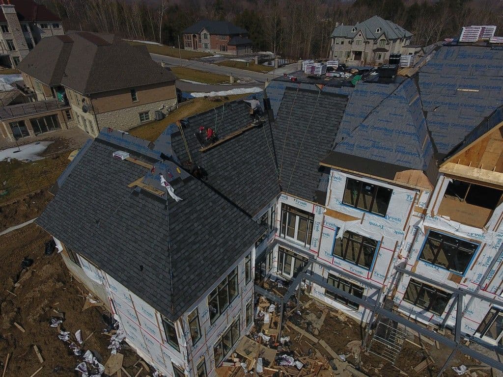 GAF Camelot Ultra Shingles on Home in Stouffville
