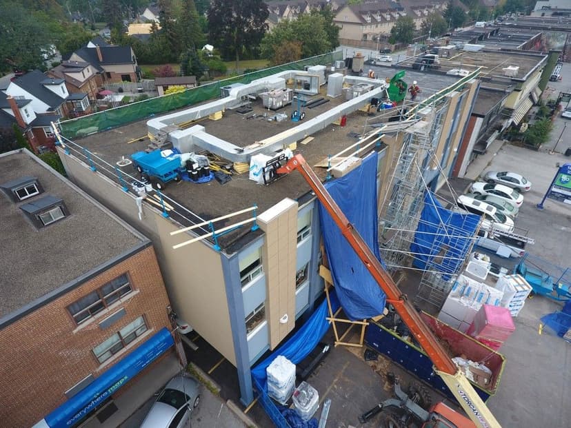 Commercial Roof Replacement in Etobicoke