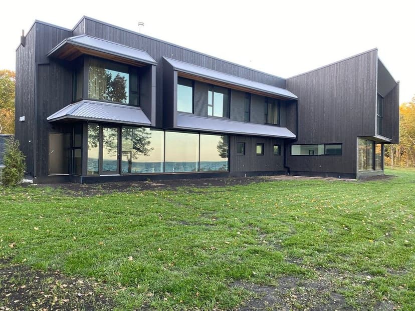 Corrugated & Blackwood Siding -- Designed by Ivan Saleff