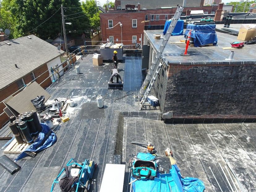 Commercial Roof Replacement in Etobicoke three