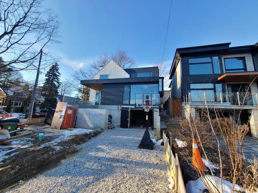 Matte Grey Custom Metal Flat Lock Siding in Moore Park